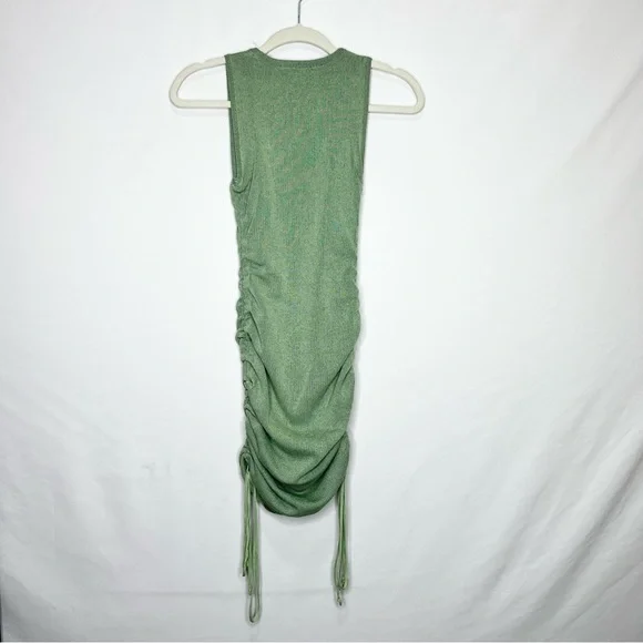 Lioness Military Minds Mini Dress in Sage Green - Picture 7 of 8